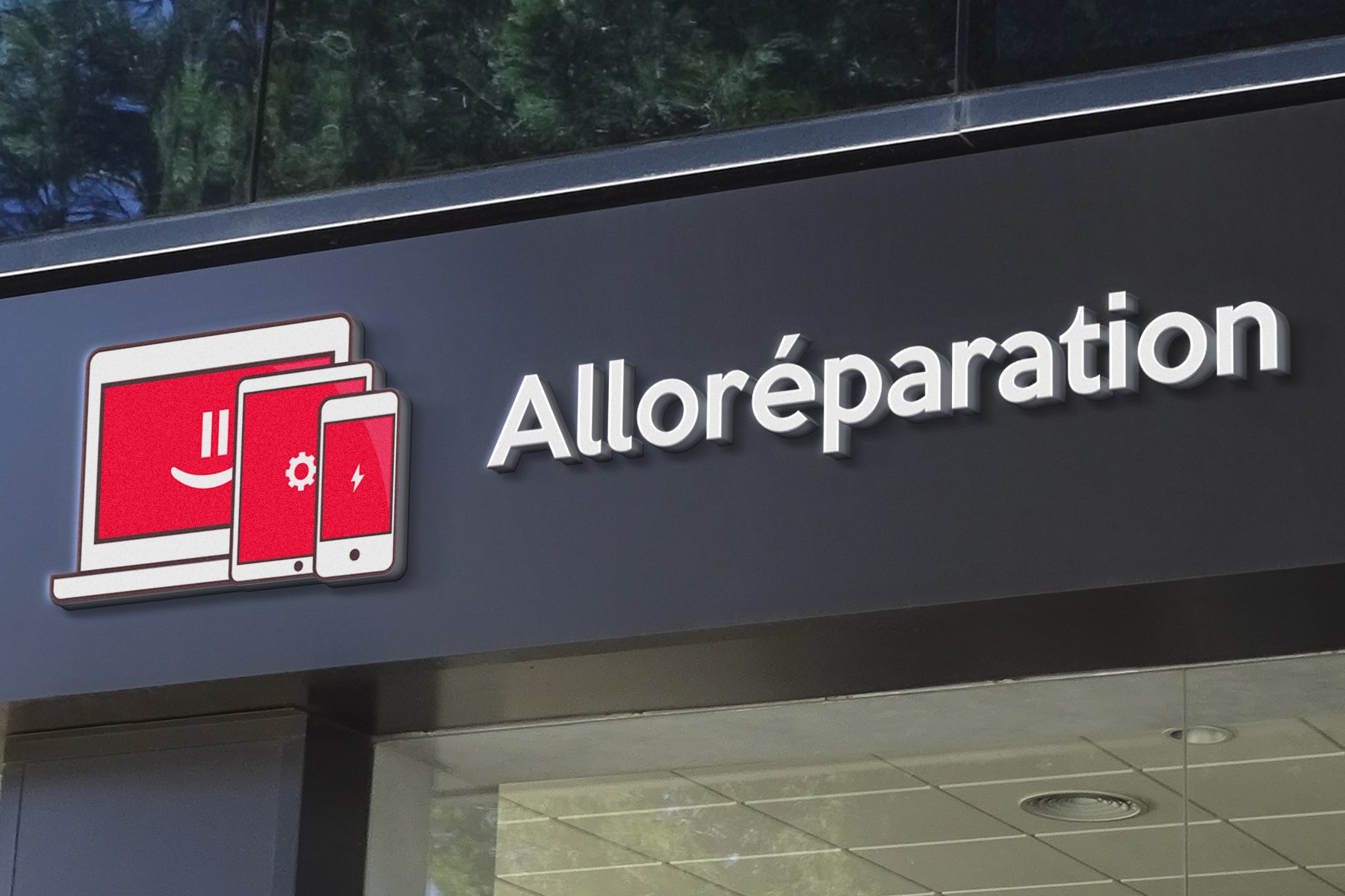 Enseigne Alloréparation