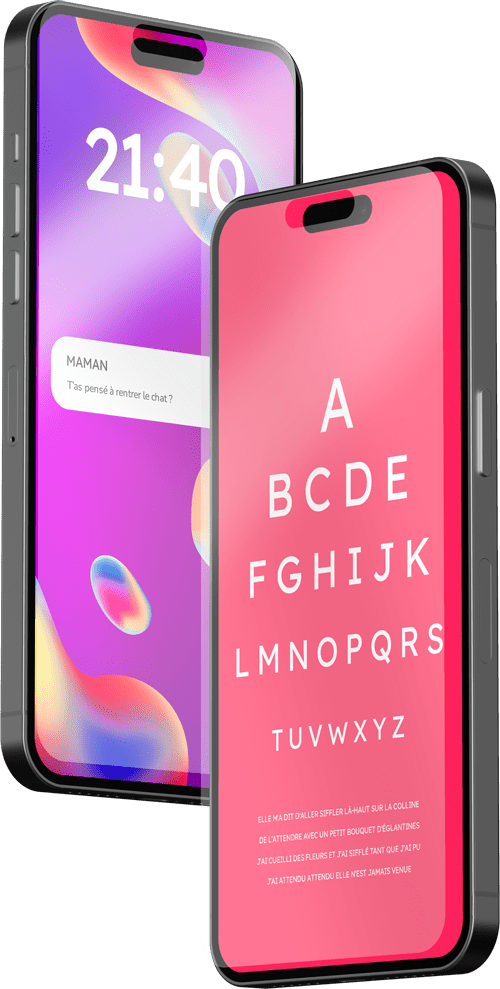 Pose de film de protection opaque sans regard