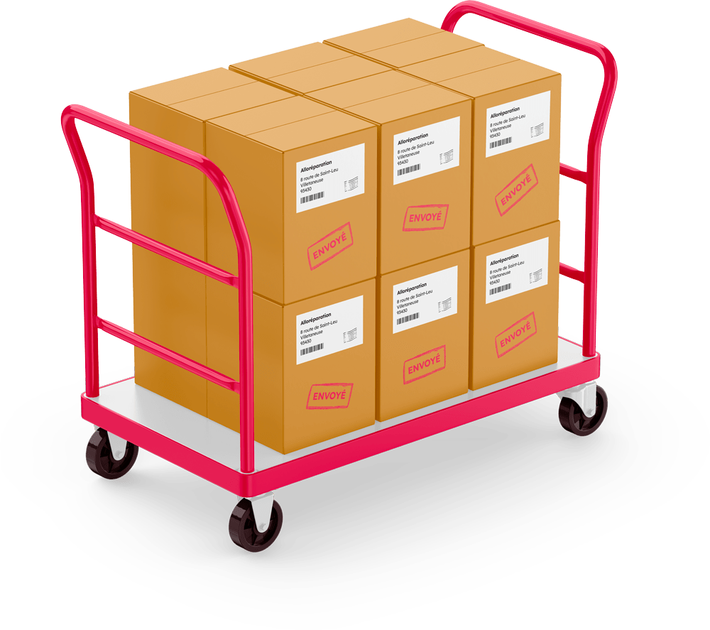 Livraison Alloréparation, envoyer son appareil en réparation