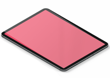 Pose de film de protection tablette